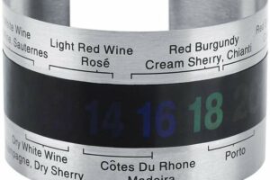 pulsera termómetro para vino