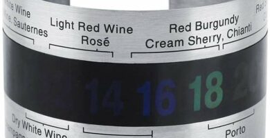 pulsera termómetro para vino