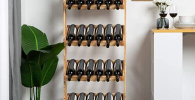 Botellero 24 unidades de madera