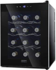 grand sommelier 1200 FullCrystal 
con capacidad de 12 botellas