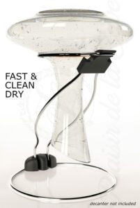 Lote para el secado del decantador