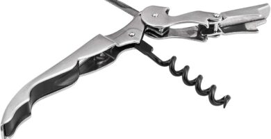 sacacorchos de palanca para descorchar vino